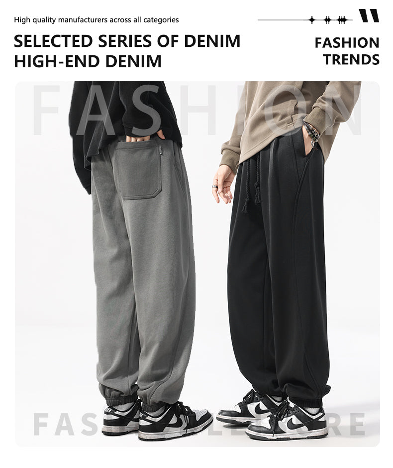 Men’s Multi-Pocket Utility Joggers | Structured, Tapered Fit