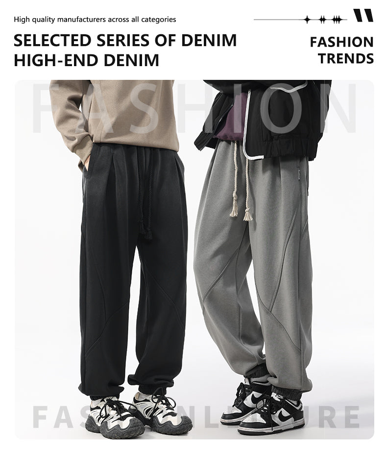 Men’s Minimal Carpenter Pants | Loose Straight, Contemporary Fit#25811