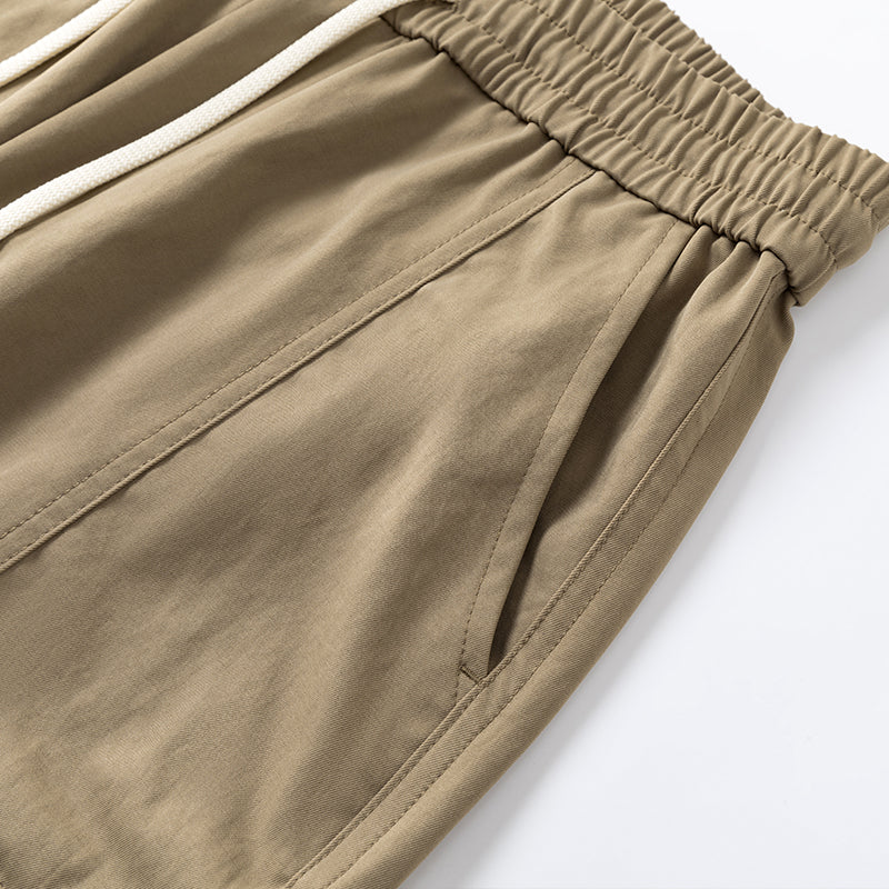 Men’s Tailored Relaxed Straight Pants | Minimal, Functional Design#25819