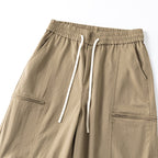 Men’s Tailored Relaxed Straight Pants | Minimal, Functional Design#25819