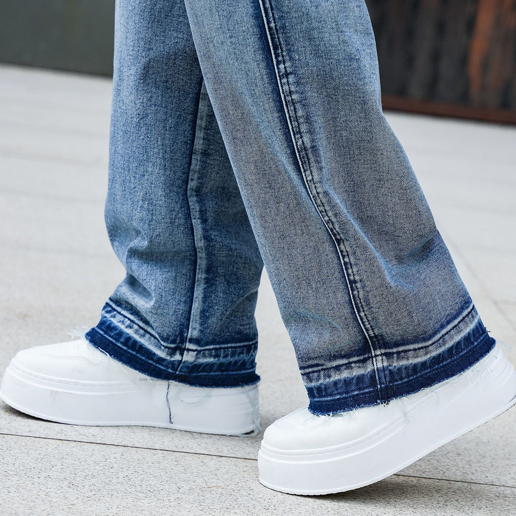 Men’s Loose Fit Hip Hop Cargo Denim Pants OEM/ODM | Multi-Pocket Jeans Manufacturer