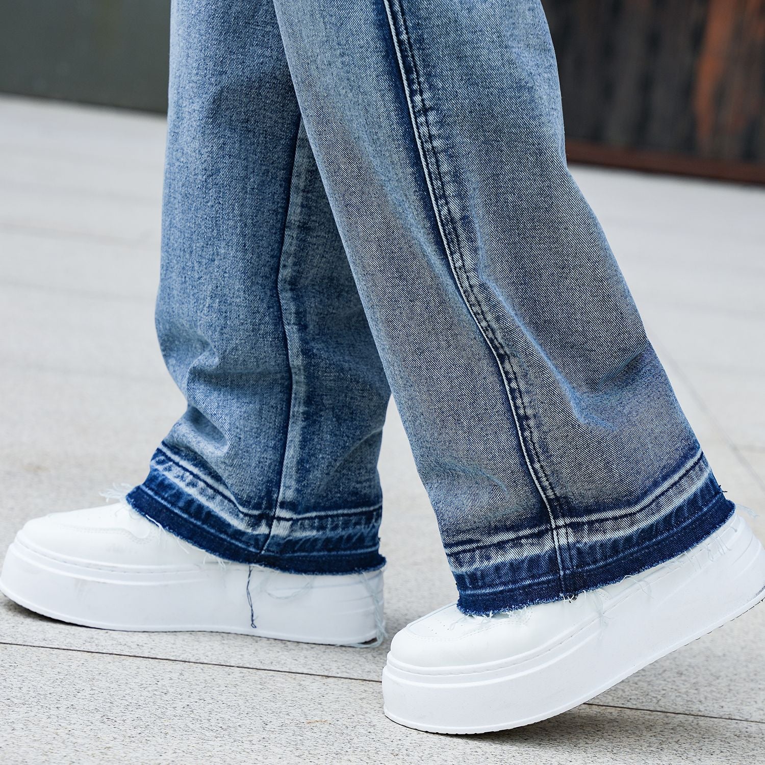 Men’s Loose Fit Hip Hop Cargo Denim Pants OEM/ODM | Multi-Pocket Jeans Manufacturer