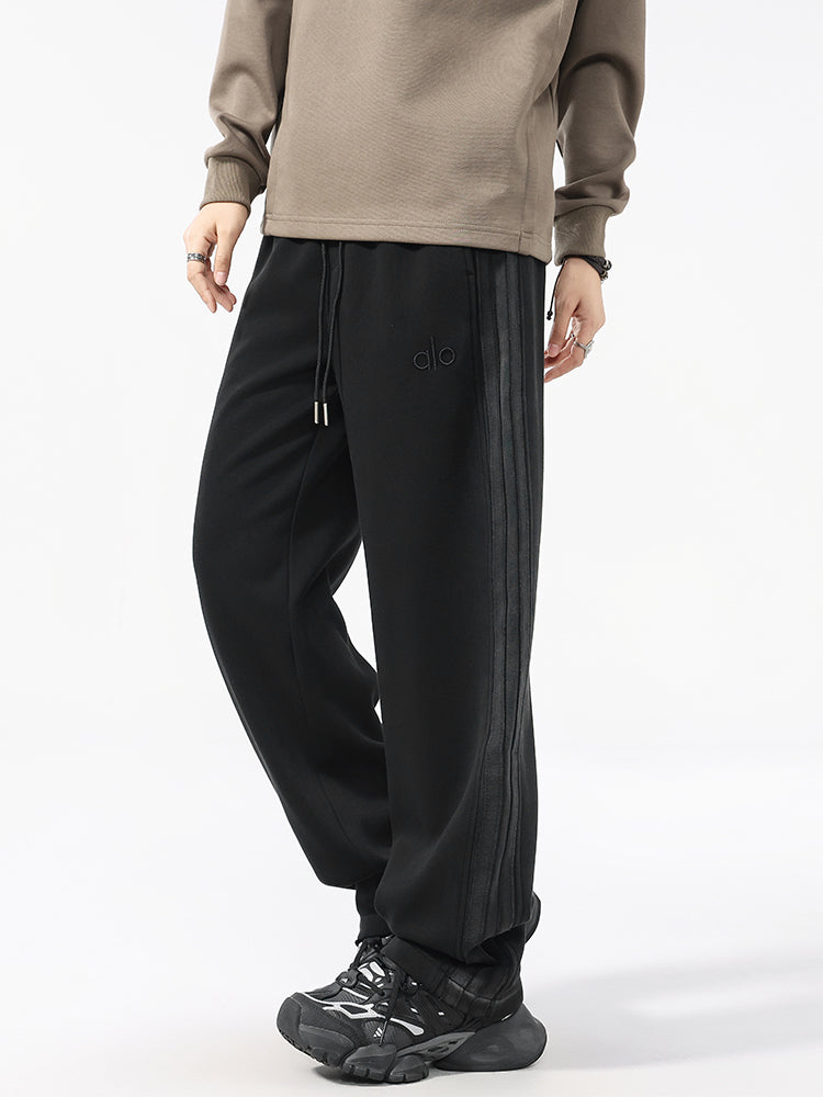 Men’s Relaxed Straight Work Pants | Trendy Utility Silhouette#25812