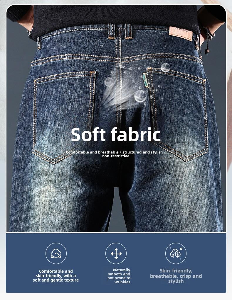 BOCOMAL Mens FR Jeans Relaxed Fit Boot Cut Retro Washed Flame Resistant Denim Work Pants NFPA2112 CAT2