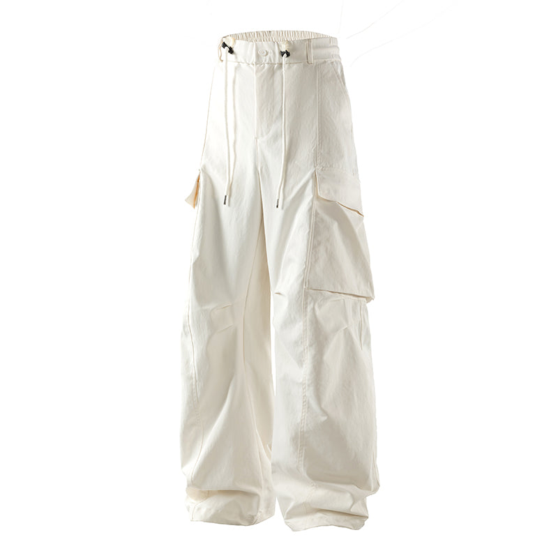 Men’s Relaxed Straight Workwear Pants — Minimal & Trendy#25802