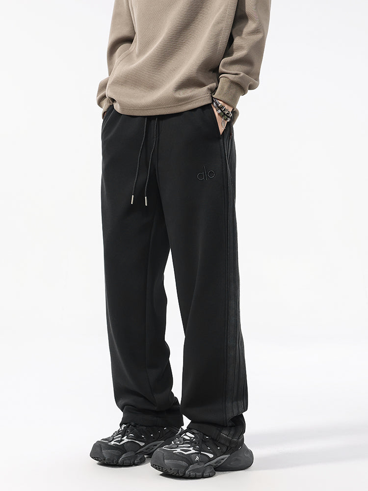 Men’s Relaxed Straight Work Pants | Trendy Utility Silhouette#25812