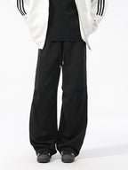 Men’s Heavy Cotton Workwear Pants — Minimal, Loose Straight Leg#25808