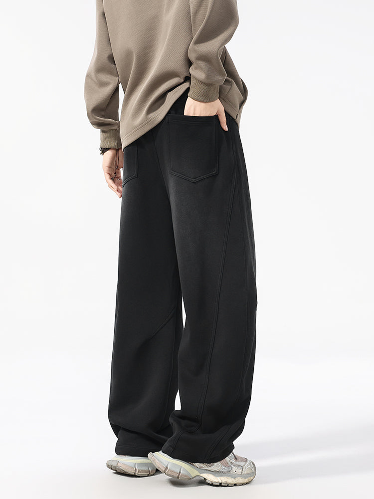 Men’s Heavy Fabric Utility Pants | Relaxed Fit, Fashion Details#25820