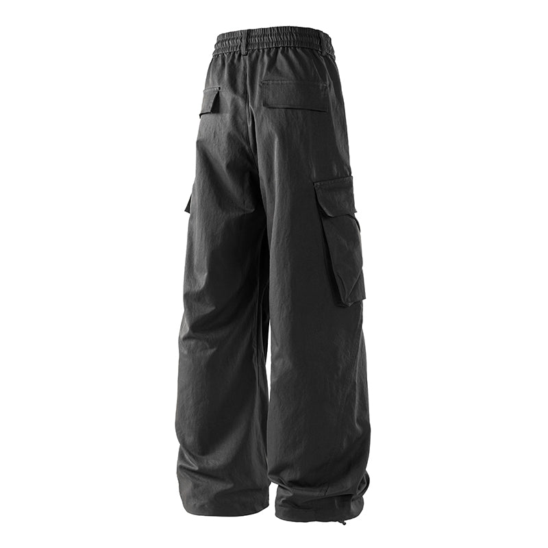 Men’s Relaxed Straight Workwear Pants — Minimal & Trendy#25802