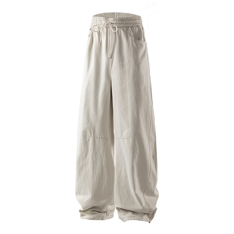 Men’s Cotton Wide Straight Carpenter Pants — Casual#25801