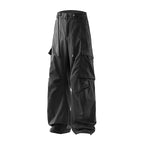 Men’s Relaxed Straight Workwear Pants — Minimal & Trendy#25802