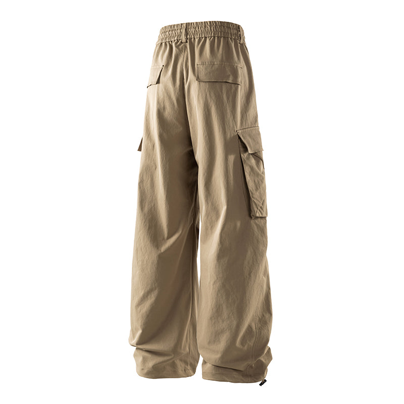 Men’s Relaxed Straight Workwear Pants — Minimal & Trendy#25802