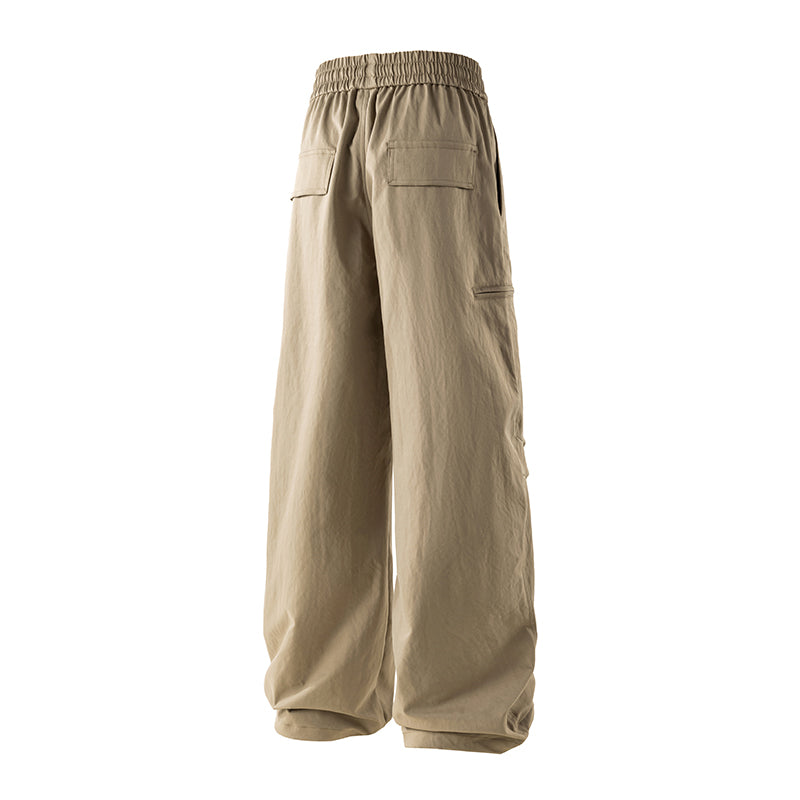 Men’s Tailored Relaxed Straight Pants | Minimal, Functional Design#25819