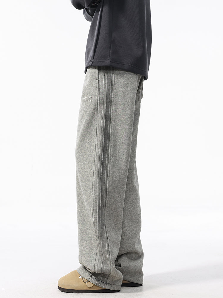 Men’s Relaxed Straight Work Pants | Trendy Utility Silhouette#25812