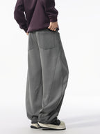Men’s Heavy Fabric Utility Pants | Relaxed Fit, Fashion Details#25820