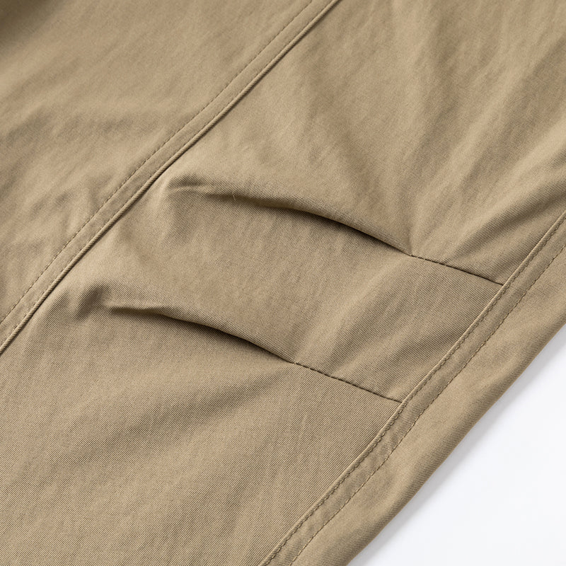 Men’s Tailored Relaxed Straight Pants | Minimal, Functional Design#25819