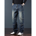 BOCOMAL Mens FR Jeans Relaxed Fit Boot Cut Retro Washed Flame Resistant Denim Work Pants NFPA2112 CAT2
